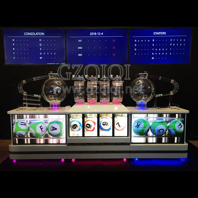 Custom Made Set Lotery Machine by Air Flowing for Lottery Games