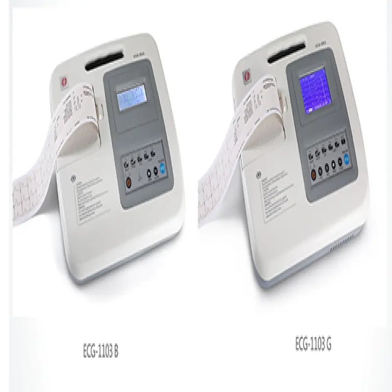 LEPU Hospital Clinic Portable 12 Lead Ecg Intelligent Automatic Pacing Detection Analysis Ecg Machine 6 Channel