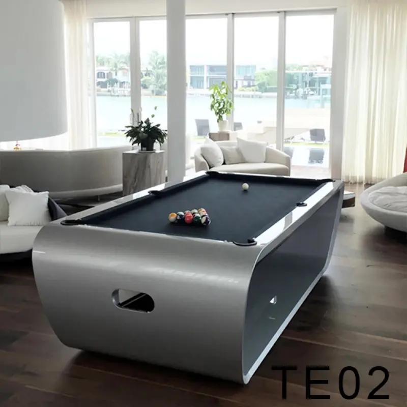 Modern design well-made simple indoor sport full size high grade quality full size custom Solid wood pool billiard table