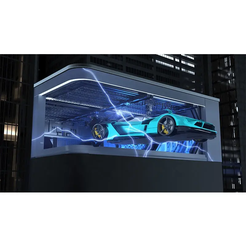 big 3D led advertising mall screen outdoor fixed led screen display 3D waterproof outside building commercial digital billboard