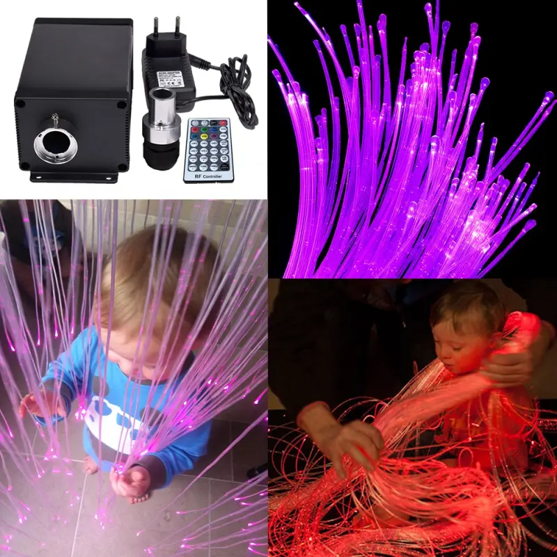 Fibre optic Colour changing sensory kits with sensory fibre