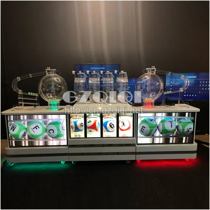 Custom Made Set Lotery Machine by Air Flowing for Lottery Games