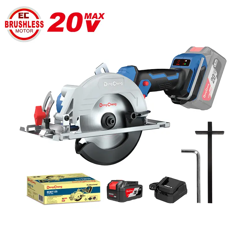 Wood Cutting Saw Handheld Mini Cordless Circular Saw 125mm