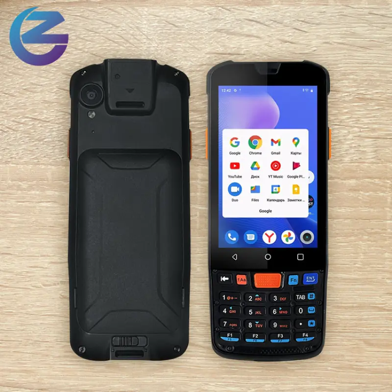 ZCS Z82 Keyboard Industrial Logoistics Pda 1D 2D Barcode Scanner RFID NFC Tag Reader Android Pda