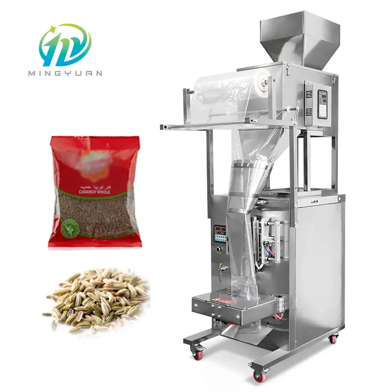 Fully automatic powder granule packing machine for salt sugar black pepper chili powder packing machine
