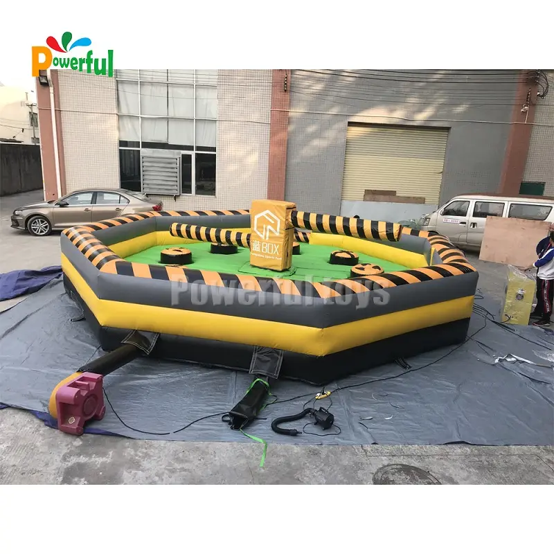 Inflatable Obstacle Wipe Out Game