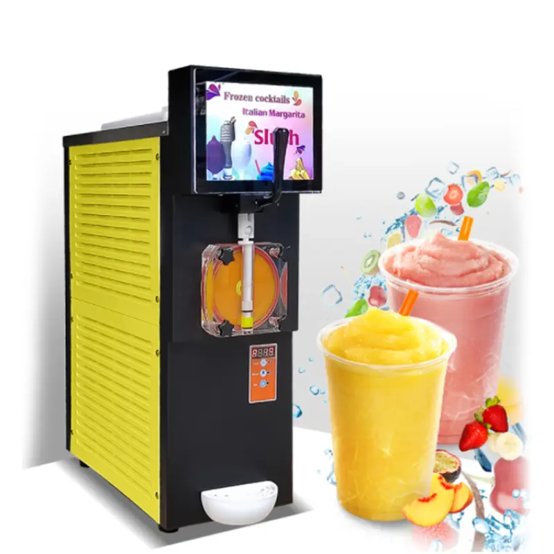 Commercial Frozen Slash Machine High Technology Slush Machine For Beverage