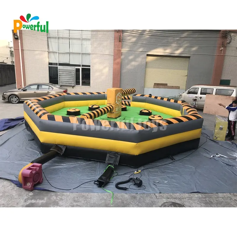 Inflatable Obstacle Wipe Out Game