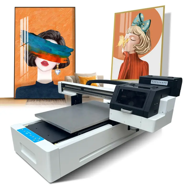 Udefine Stable And Large Format UV6090 Cheapest UV Flatbed Printer Varnish UV Printer For Phone Case