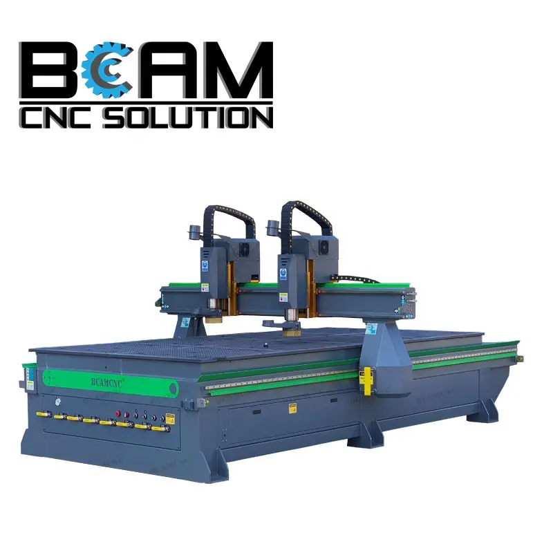 CNC Wood Carving Machinery Furniture Manufacturing  Atc CNC Router with Auto Loading Table in Shandong Province