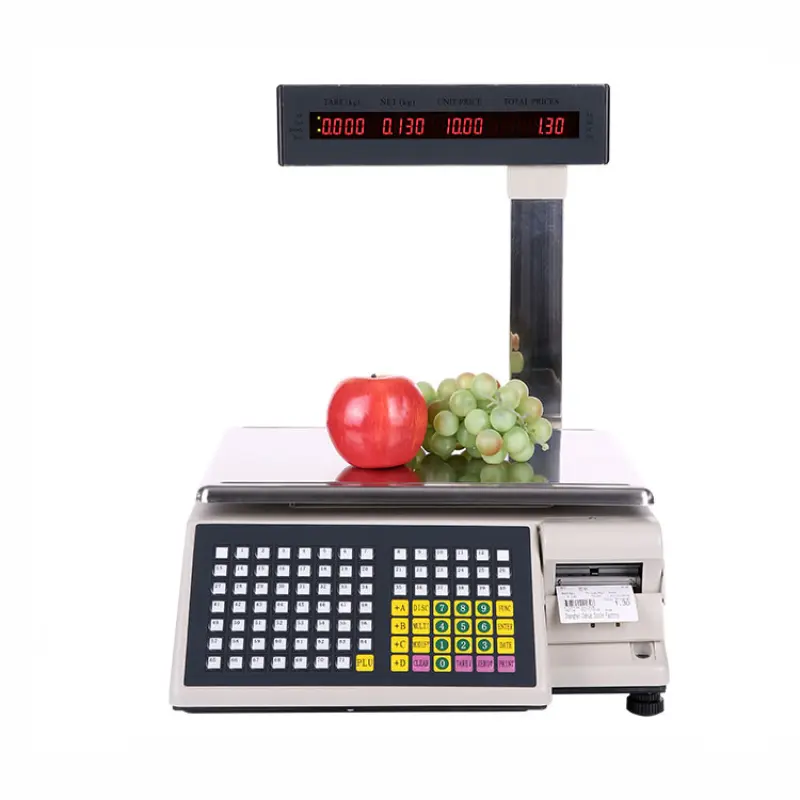 Tcang 30Kg Tma Barcode Label Printing Scales Retail Shop CashRegister Price Computing Scale Ce Electronic For Fruits Supermarket