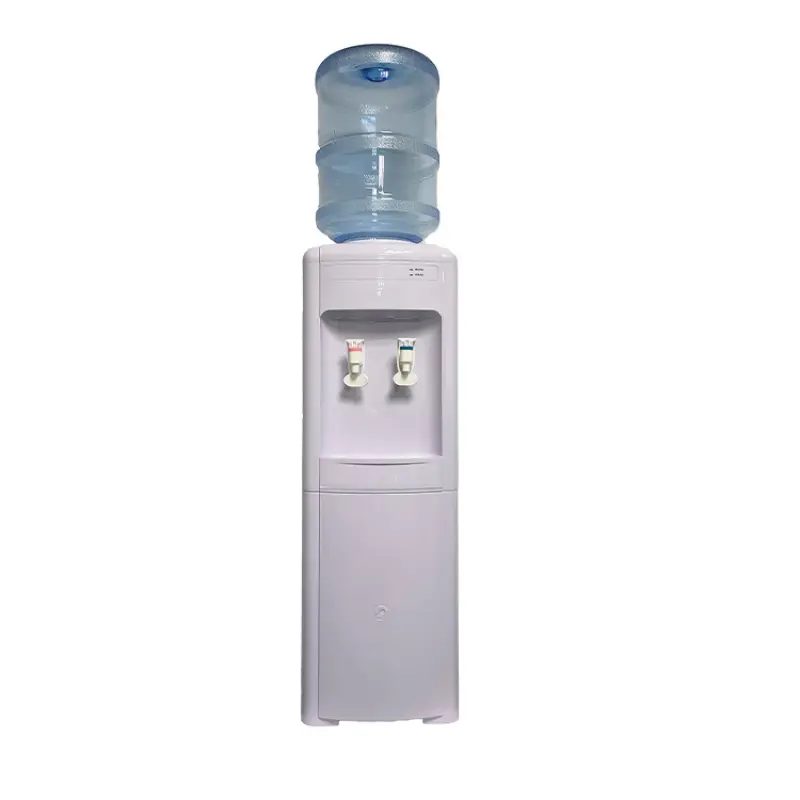 Cold And Hot Water Dispense With Refrigerated Cabinet Compressor Cooling Stand Drinking Dispenser