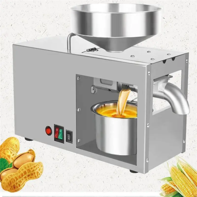 New Design seed oil extraction machine pressing refined cooking sunflower oil machine Sesame oil press