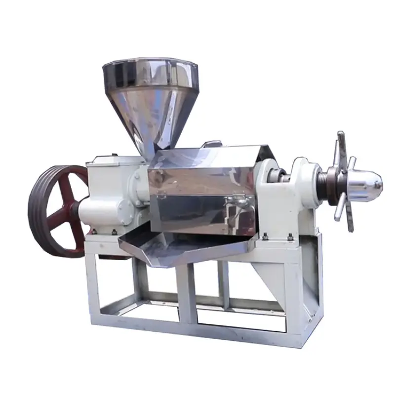 Customized mini small oil press machine castor sunflower oil making machine oil expeller machine