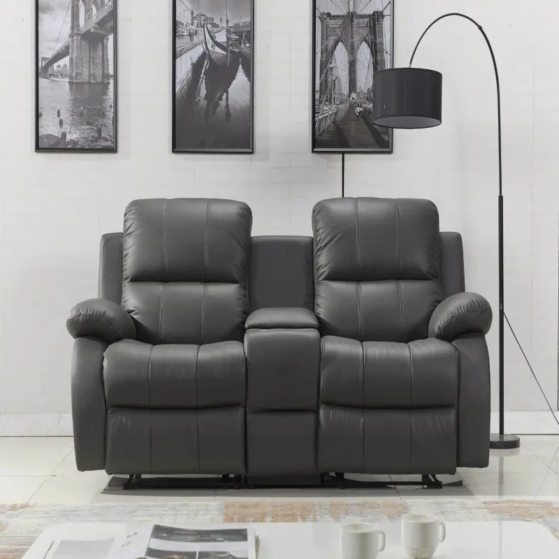 Modern& Minimalism Living Room Small Unit Sofa Massage Smart Couch Multi-seat Sofas