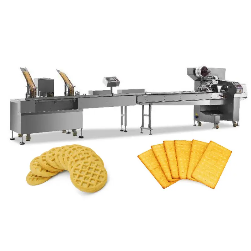Small biscuit stick production line crispy wafer biscuits making machine