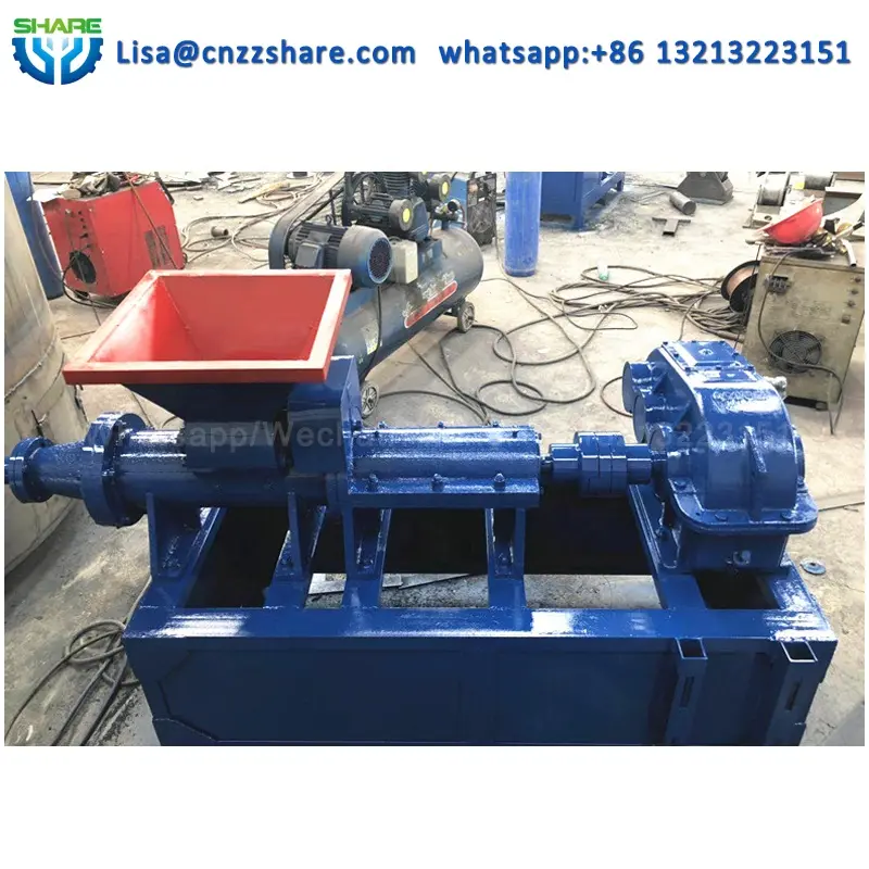 Coal and Charcoal Extruder Briquette Press Machine Coal Dust Briquette Making Machine for Sale