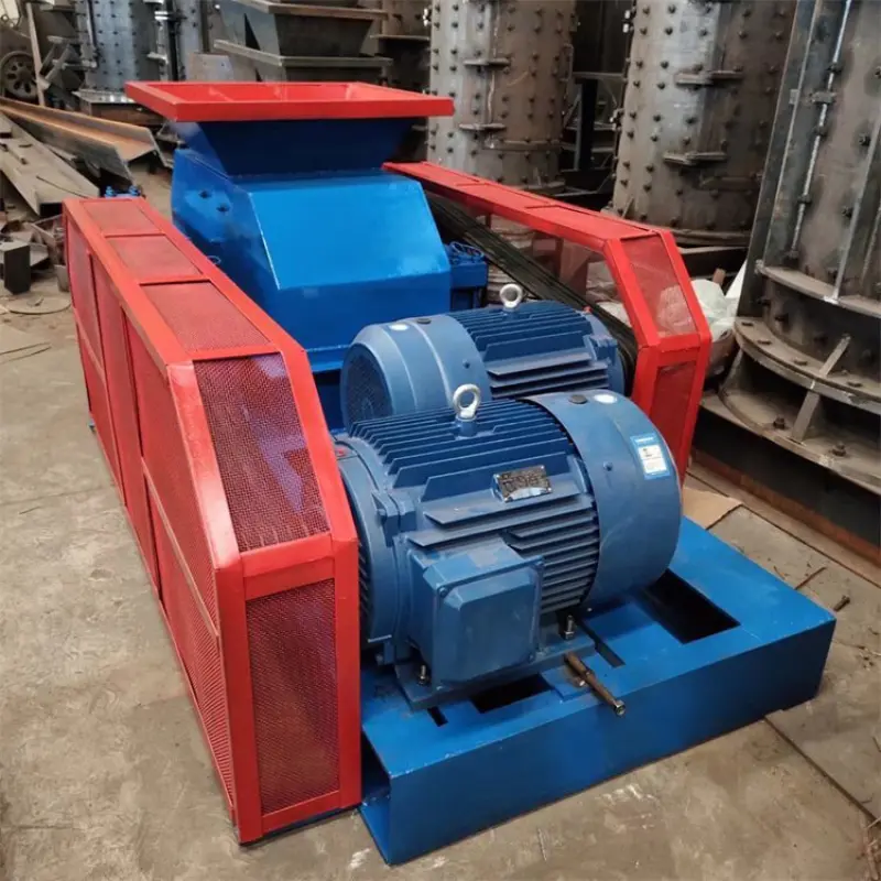 multifunctional construction waste sand making equipment double roll crusher