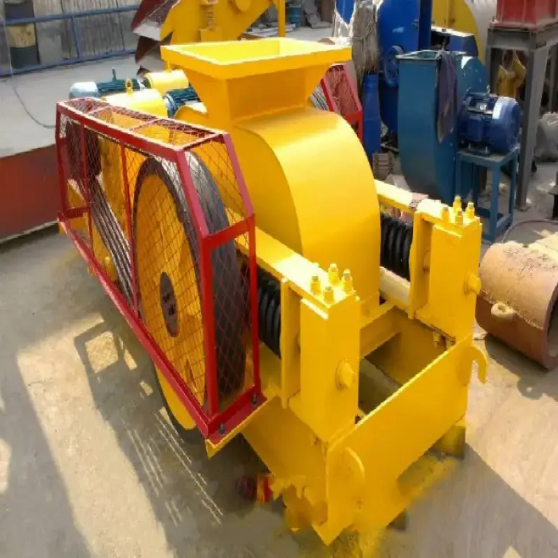 multifunctional construction waste sand making equipment double roll crusher