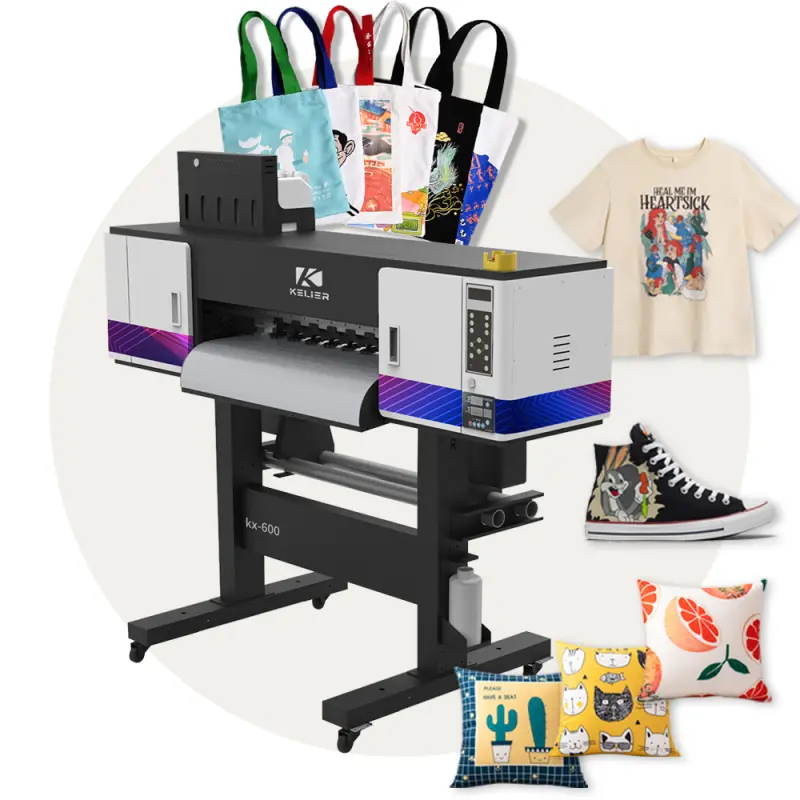 dtf dtg t-shirt printing machine inkjet digital printers flex printing machine solvent printer