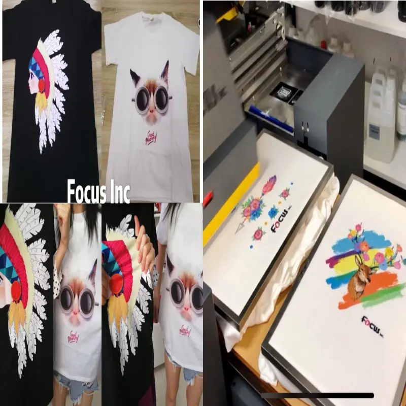 DTG T-shirt printer for clothes dtg printer t-shirt printing machine