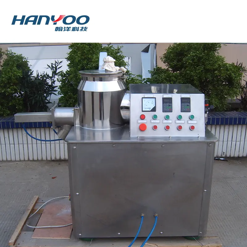 HANYOO GHL Series High Shear Ginger Tea Granules Wet Granulator  Mixing Granulating Machine