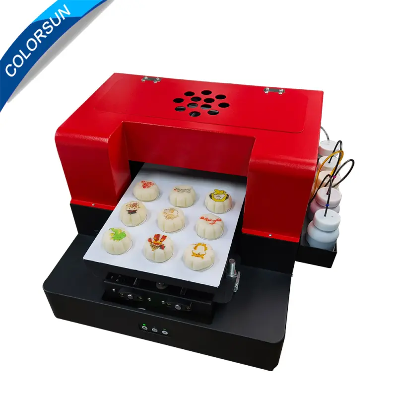 A4 food Printer Direct Printing Wafer paper Biscuits macaron M bean fondant