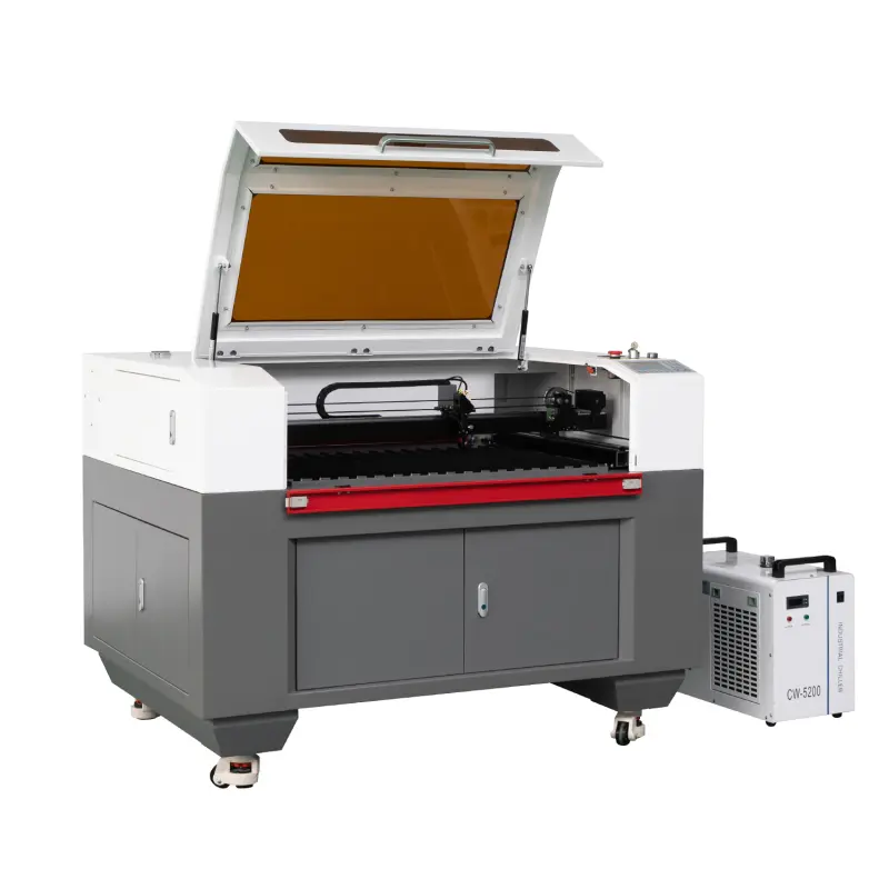 best Reci 60w 80w 100W 150W leather fabric wood textile paper cutter cnc co2 laser cutting machine price