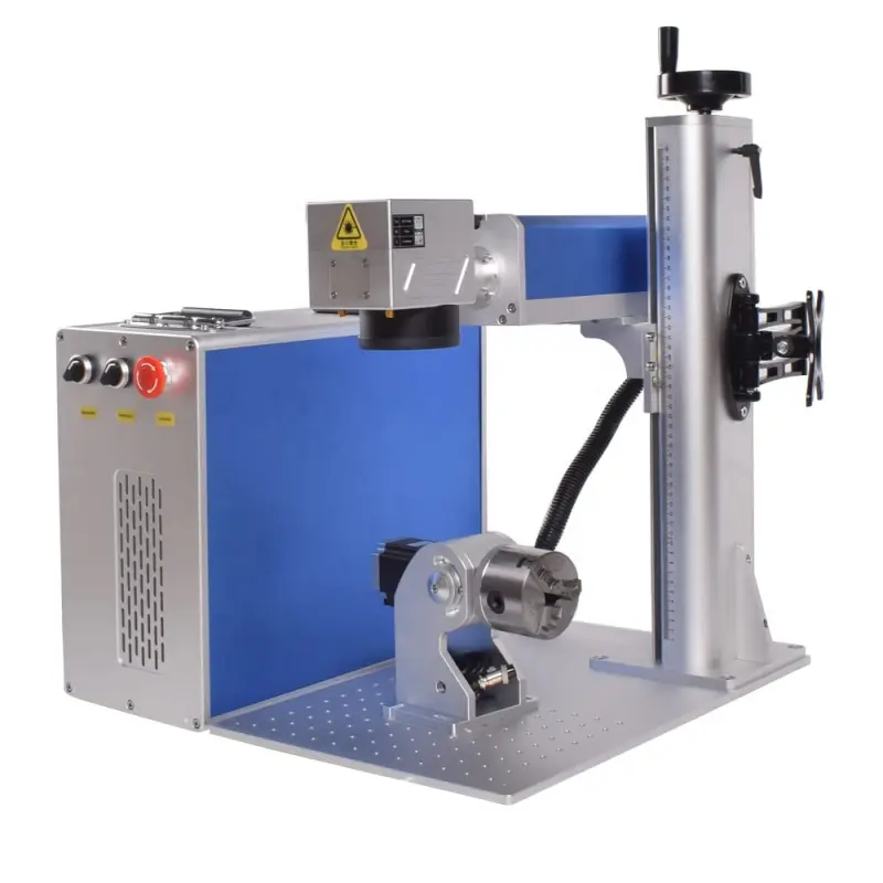 Raycus MAX JPT Split 30 watt Fiber Laser Marking Engraving Machine for Aluminum Metal Jewelry