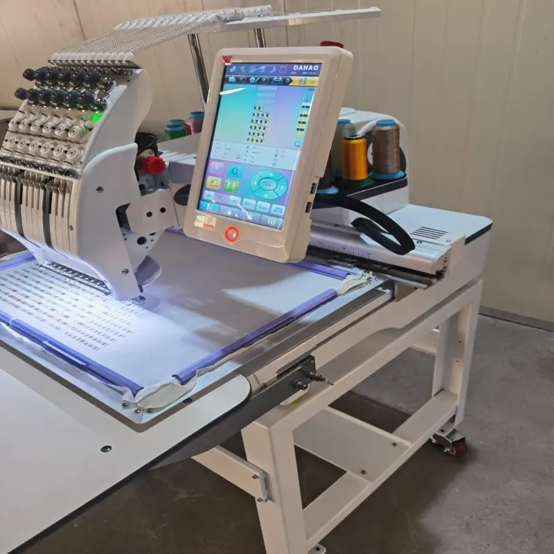 Single head Embroidery Machine