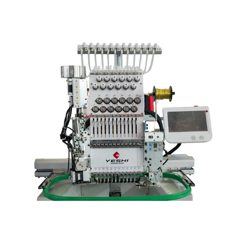 360*510mm Embroidery Area computerised sequin embroidery machine