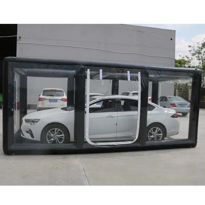 PVC inflatable car garage cover tent inflatable paint booth inflatable spray booth for car cover