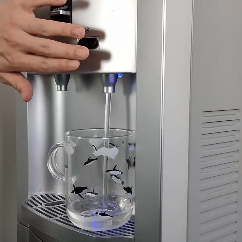 Smart electric Hot Cold Bottled Style Hot Cold  vertical Water filter Dispenser Dispensador de agua