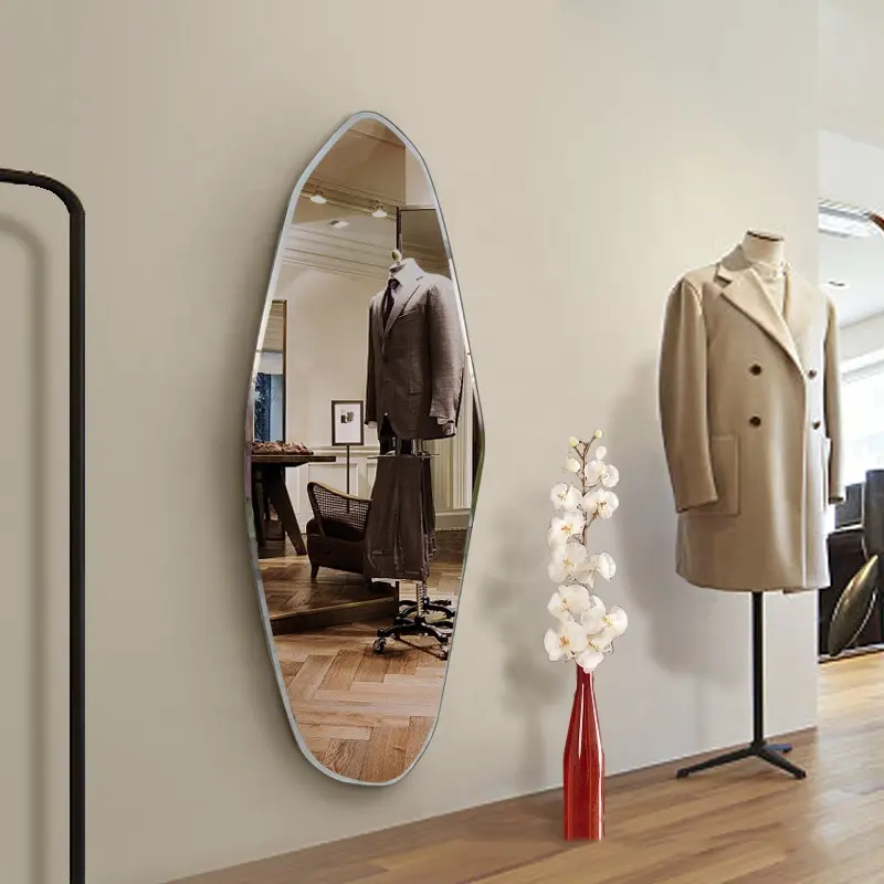 2021 Modern  Design Mirror Full Size Clothing Store Wall Mounted Mirror Full Length Mirror For Decor