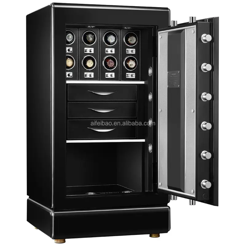 Deluxe Safe and Jewellery Storage Biometric Keypad Fingerprint Safe