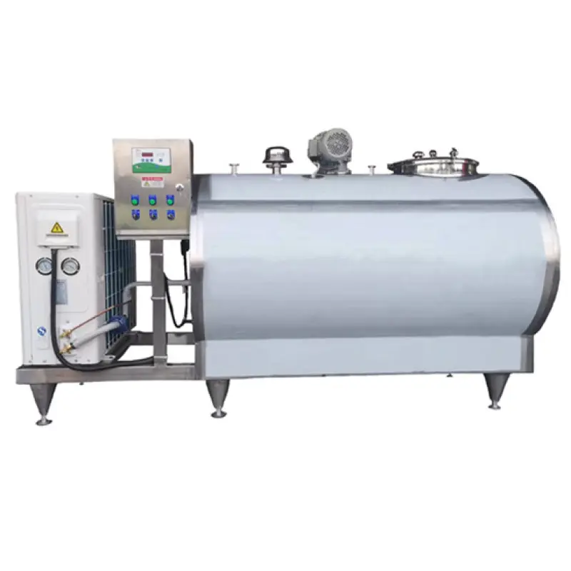 5000L milk cooling tank Horizontal milk cooling tank milk storage tank