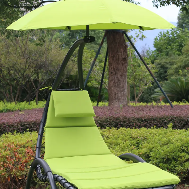 Outdoor Hanging Helicopter Garden Swing Chair with Cushion replaceable