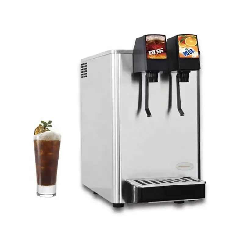 Certificate CE Commercial Ice Cold Soda Fountain Drink  Cola Beverage Post Mix Maker Dispenser Machine