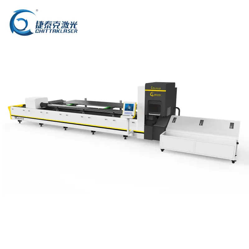 2022 C6 High performance 3D cnc automatic fiber laser pipe cutting machine