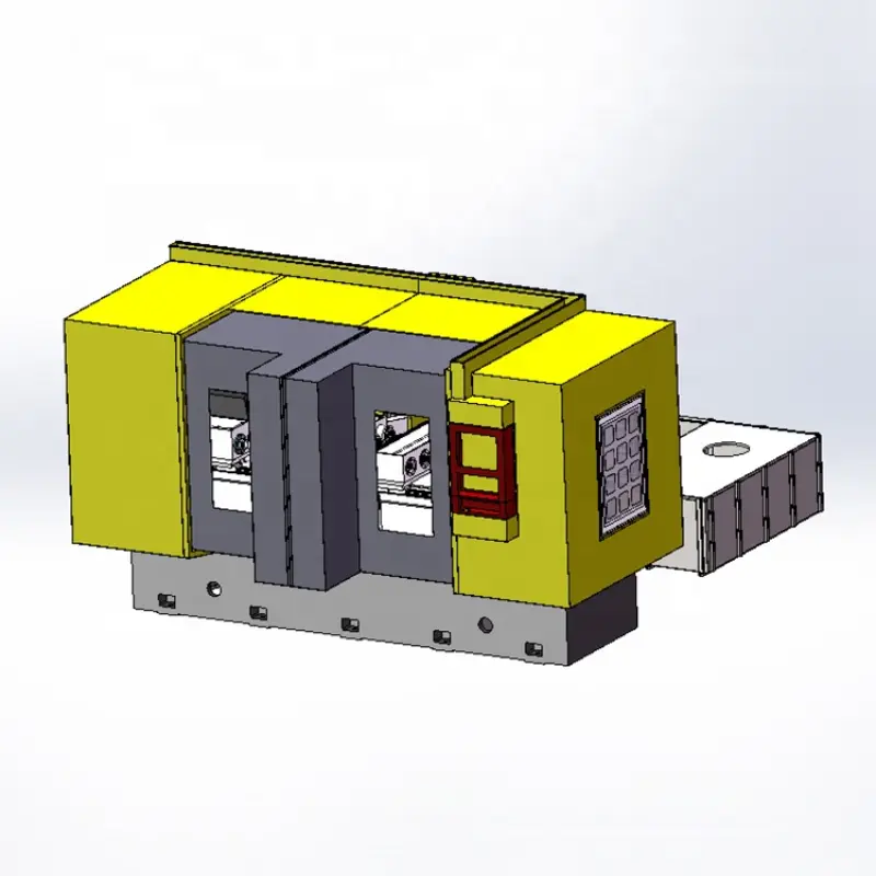 Horizontal deep hole drilling machine CNC eight-axis deep hole gun drilling machine