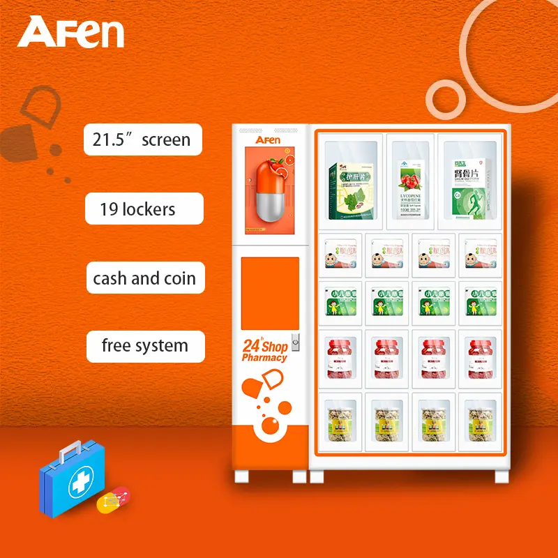 Style Vending Machine For Snack Cell Cabinet