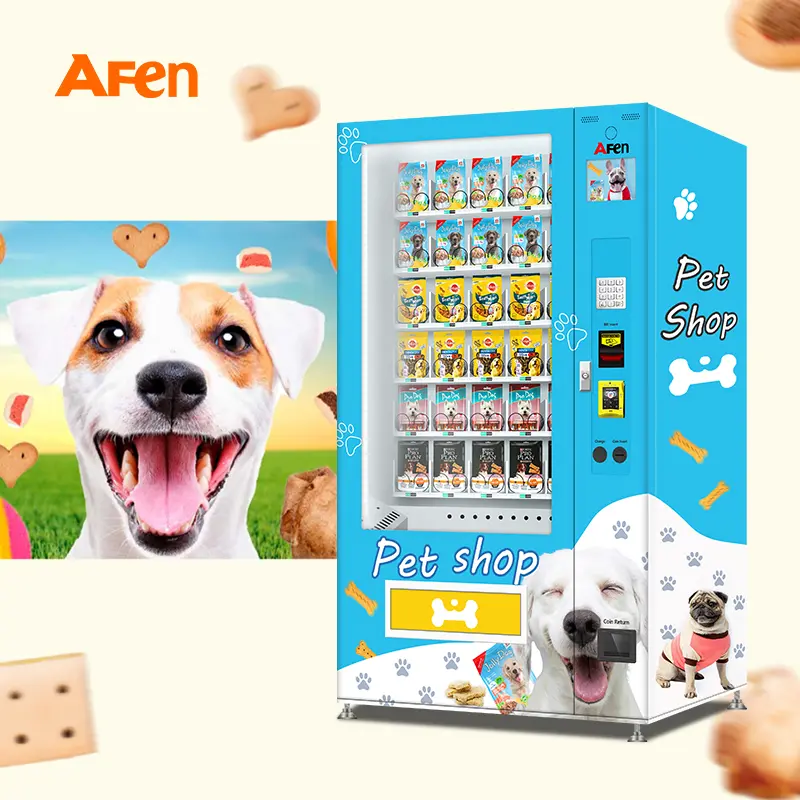 Pet Food Vending Machine Dog Cat Supply