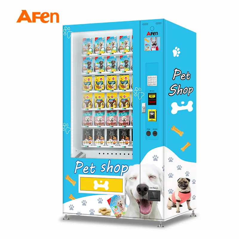 Pet Food Vending Machine Dog Cat Supply