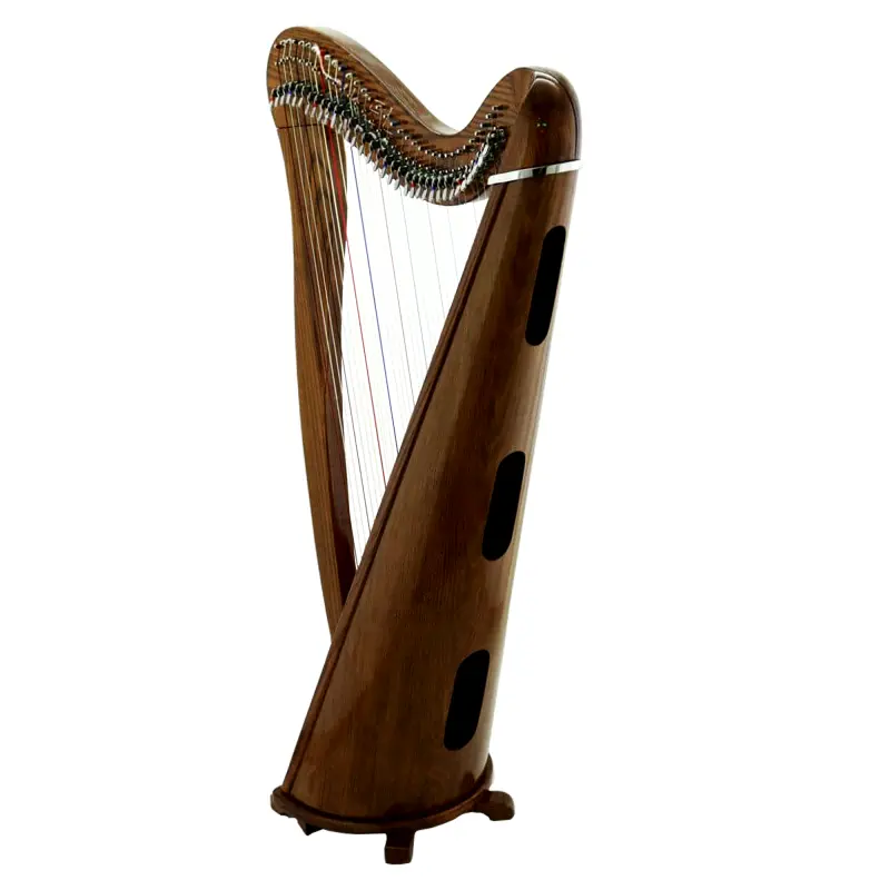 34 String Lever Harp Natural Wood Harp Free Cary Bag with Free String Set Best for Harpist for Harp natural color