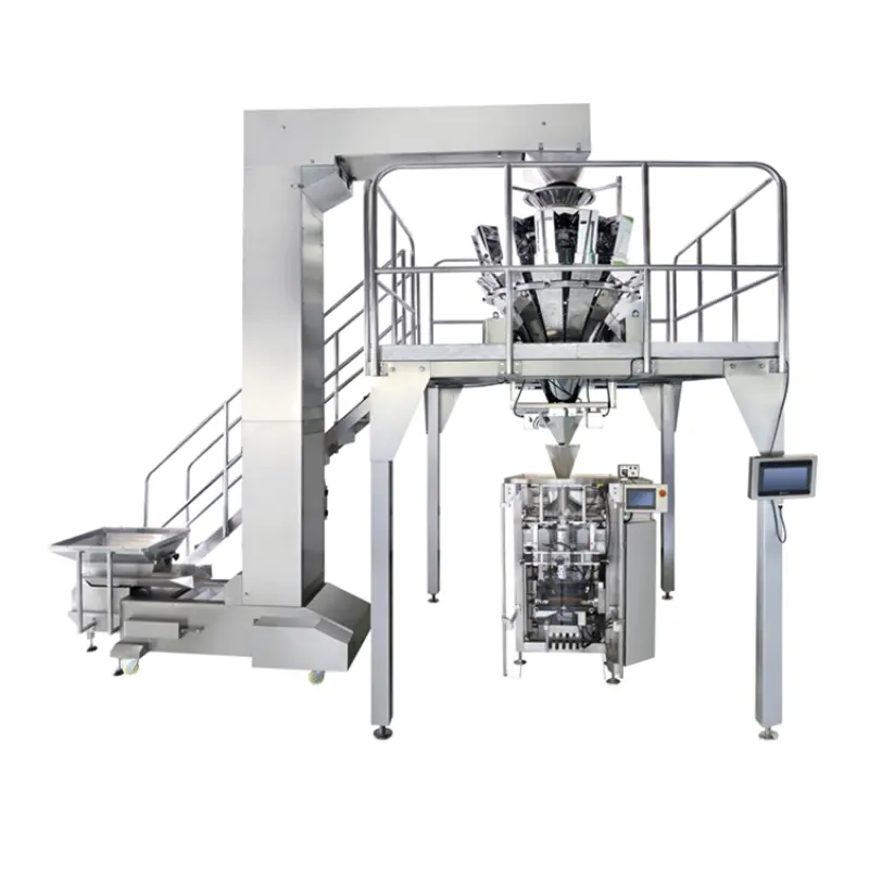 Super High Speed 150 Bags Min Automatic Vertical Packing Machine for Snack Food Potato Chips