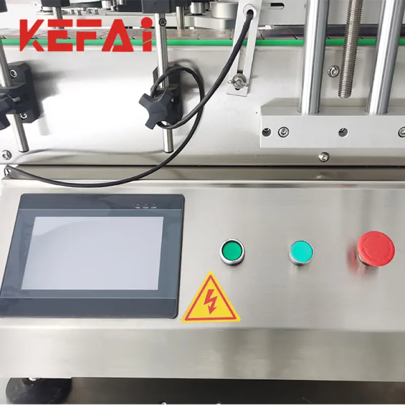 KEFAI Automatic Desktop Small Volume Liquid Filling Machine Capping Machine Labeling Machine Whole Filling Line