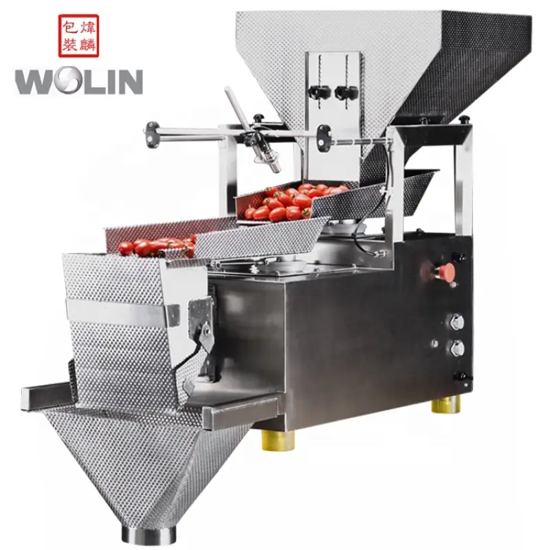 Tabletop triplex feeder 1 2 head automatic linear weigher linear scale weigh filling multi-function packing machine