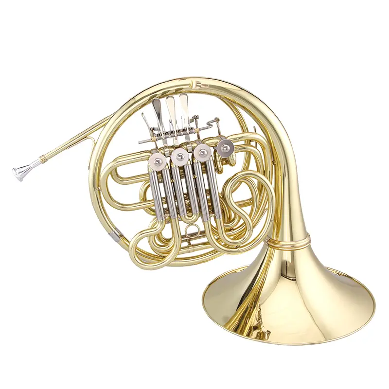 Good Quality Brass Musical Instrument French Horn
