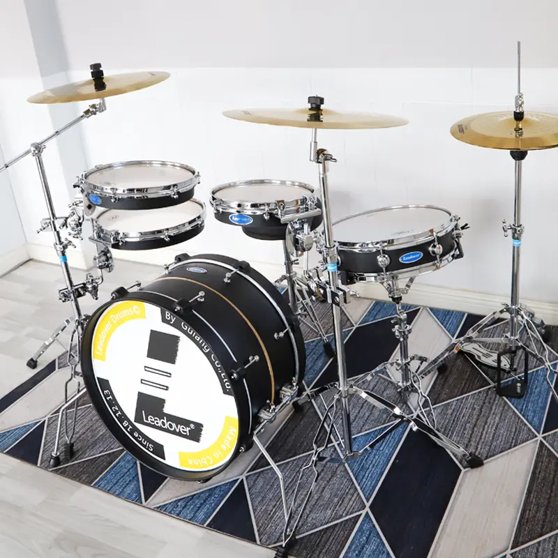 2023 Drum Set Double Pedal Drum Complete Kits For Sale Percussion Drum Set