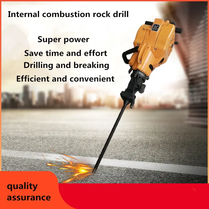 Construction Equipment  Efficient drilling and demolition equipment for building gasoline rock drill